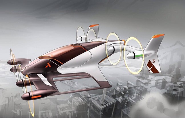 City Airbus : le projet de taxis volant et autonome