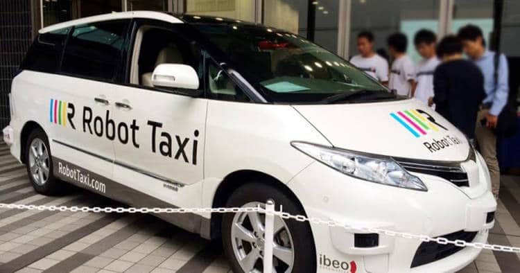 Des taxis autonomes en circulation au Japon