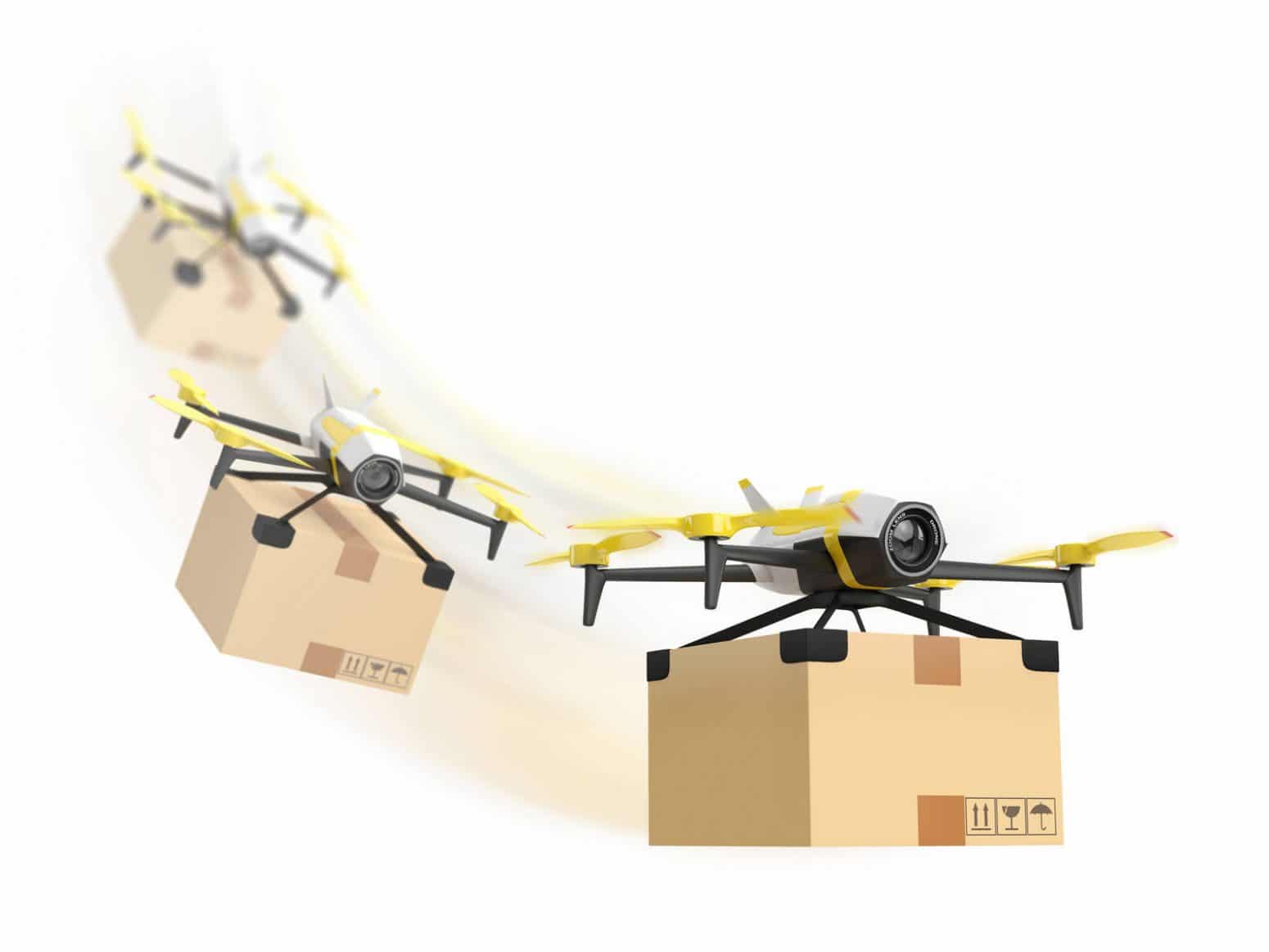 le marché du drone de transport