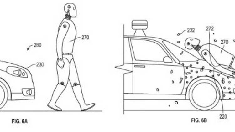 Pour éviter de tuer les piétons, la voiture autonome sera… collante