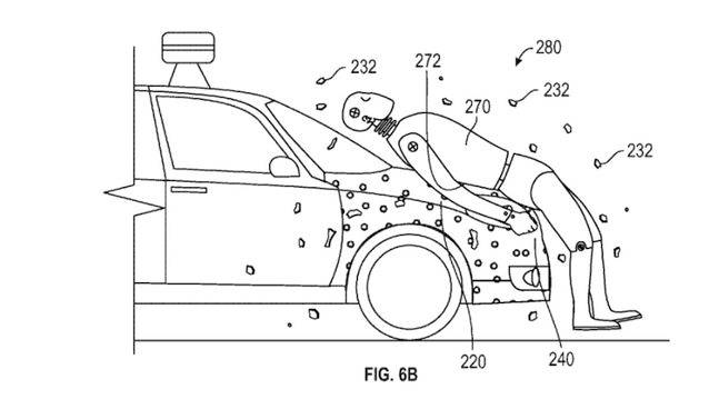 Pour sa voiture autonome, Google crée le capot auto-collant !