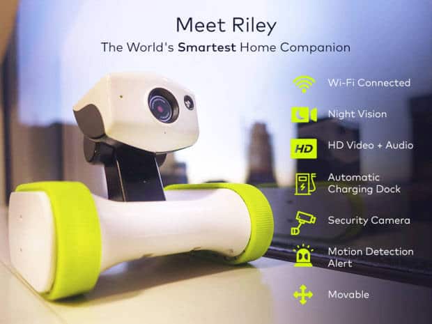 Riley est un vrai robot compagnon espion