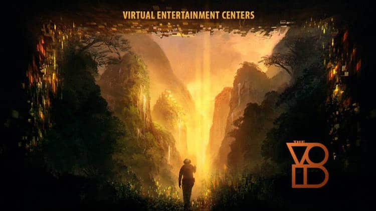 void parc d'attraction de réalité virtuelle