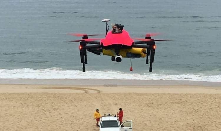 Les drones de surveillance et drones de sauvetage dans les zones sensibles