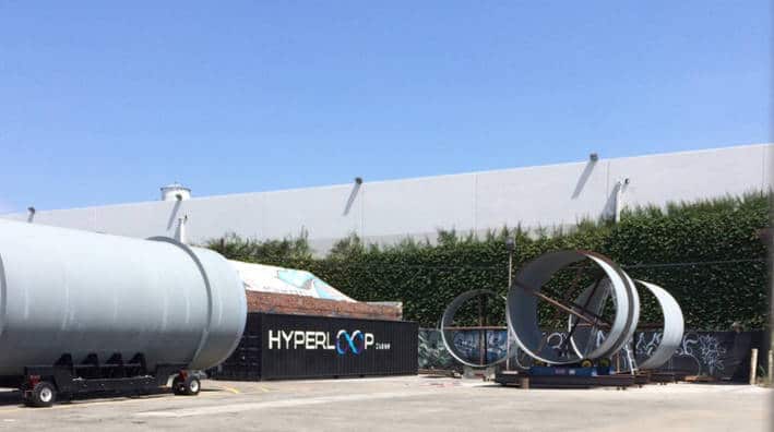les premiers test de l'hyperloop fin 2016