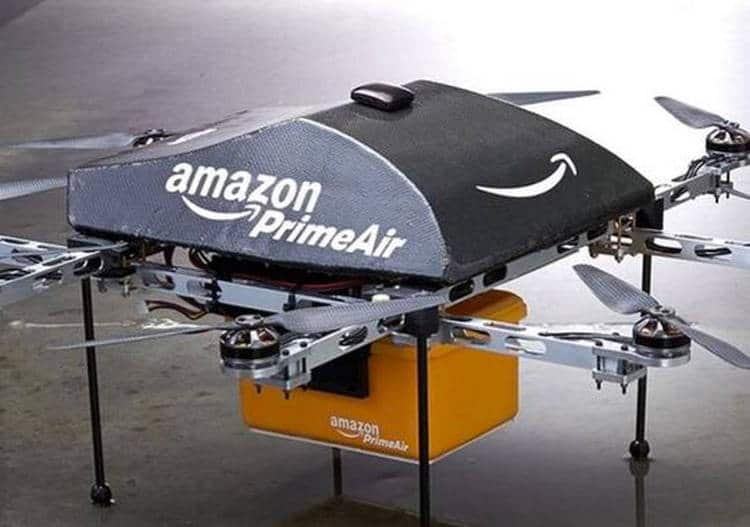 Un brevet d’Amazon divulgué sur Tweeter montre une station aérienne pour drones