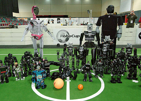 les épreuves de la robocup