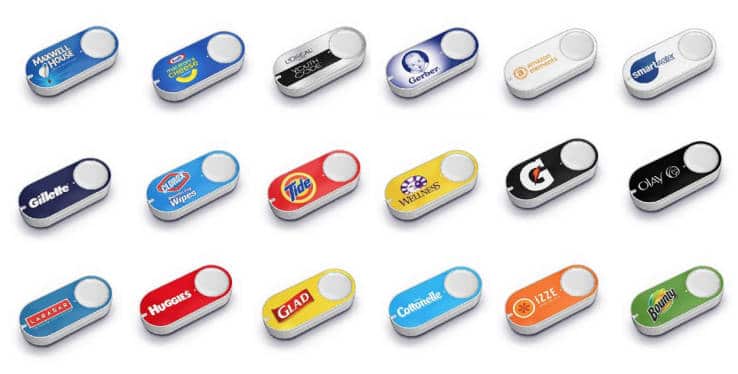 Dash Button, le bouton connecté d’Amazon débarque en France
