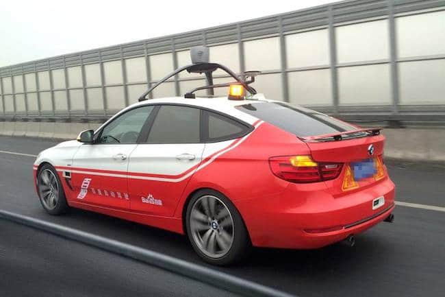 Ou en est Baidu dans le développement de sa propre voiture autonome ?