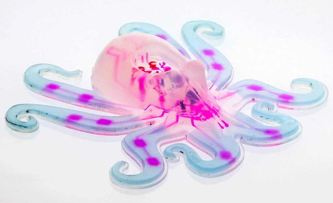 Octobot une robot entièrement souple