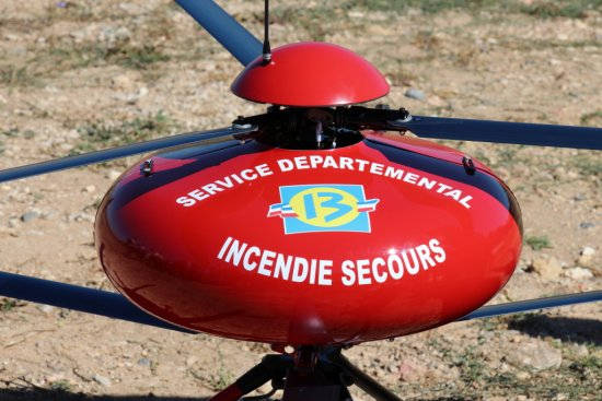 drone pour lutter contre les incendies