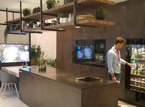 La cuisine connectée intelligente panasonic