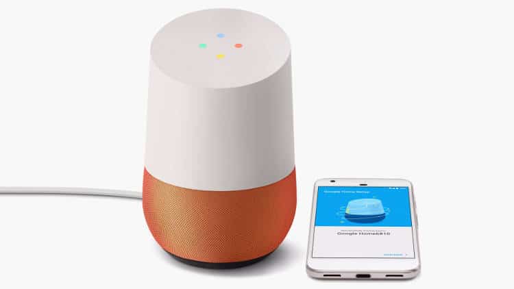 L’assistant virtuel de Google dans un objet connecté