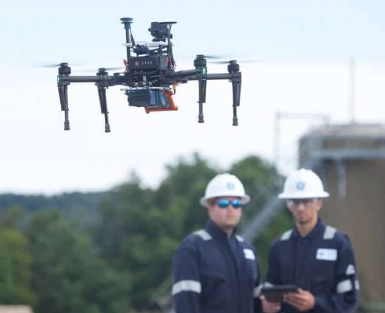 Le drone Raven détecte les fuites de gaz trois fois plus vite qu’un technicien