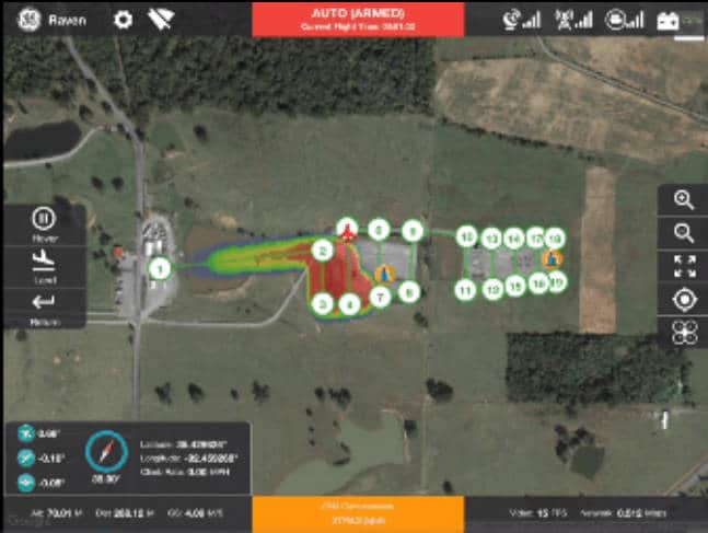 Le drone Raven détecte les fuites de gaz trois fois plus vite qu’un technicien