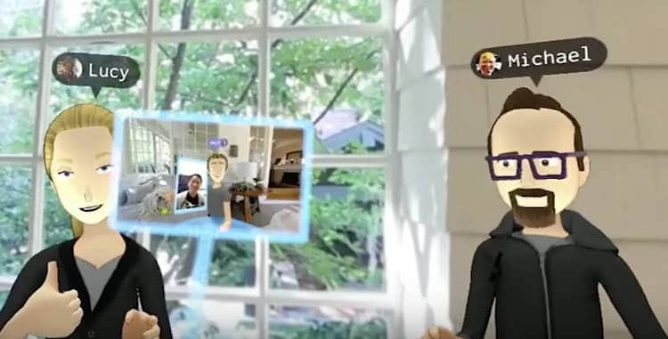 Facebook vous présente Messenger format réalité virtuelle