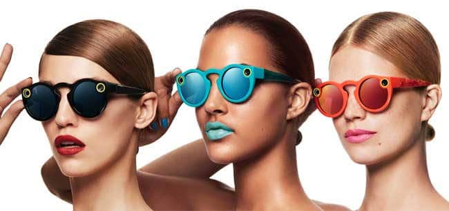 Snapchat lance des lunettes connectées