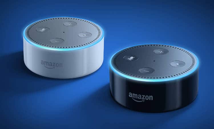 Des packs de 6 Echo Dot à placer dans les différentes pièces de votre foyer