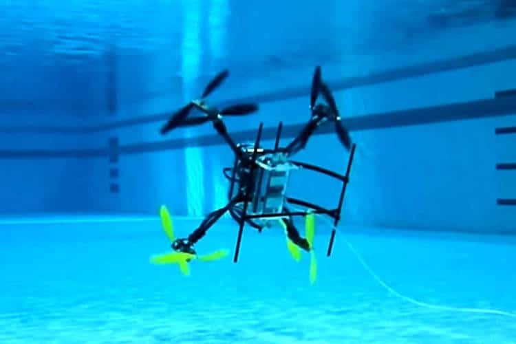 drone naviator pour explorer les fonds sous-marin