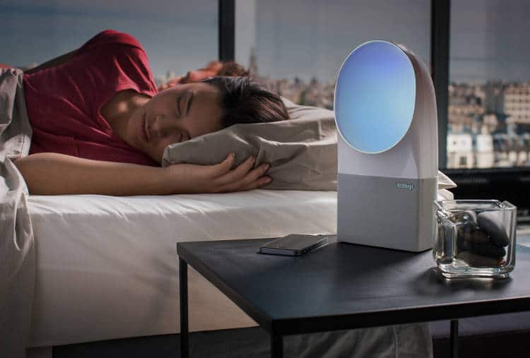 aura de withings : Idée cadeau : un objet connecté pour vous réveiller pile poil à la fin de votre cycle de sommeil !
