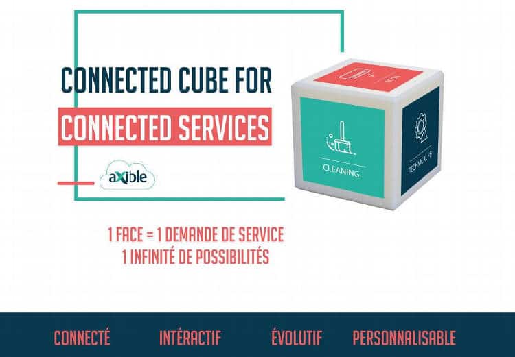 CES 2017 : le Cube connecté QuB pour les entreprises