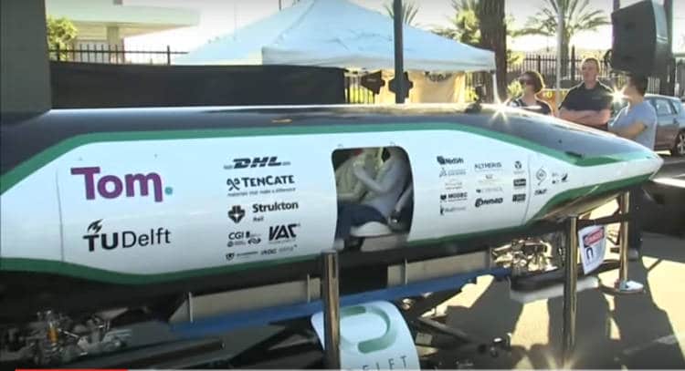 En immersion dans un tube de l’Hyperloop : la chouette vidéo qui montre les premiers tests grandeur nature