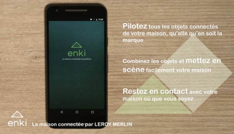 Objets connectés : La maison du futur avec Enki de Leroy Merlin ?