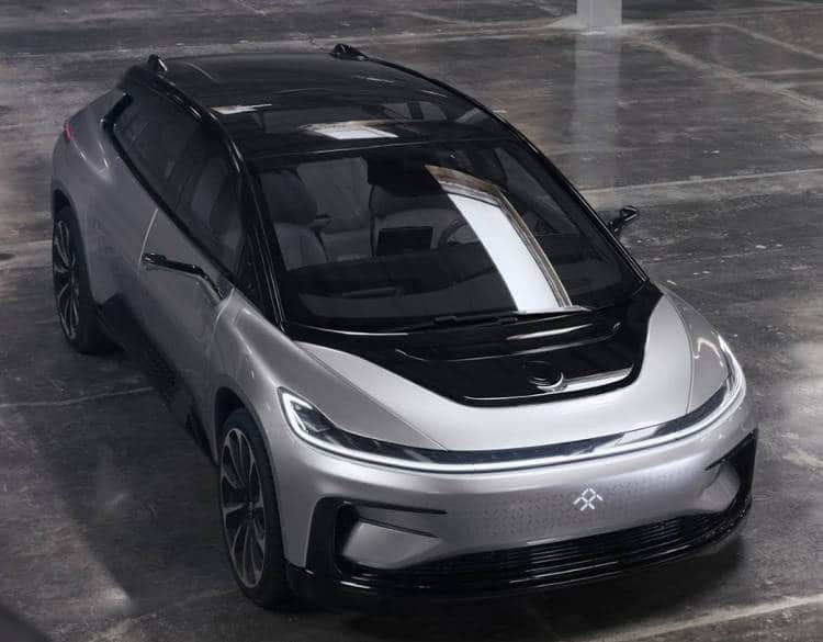 Faraday Future a présenté sa nouvelle voiture autonome concurrente de Tesla