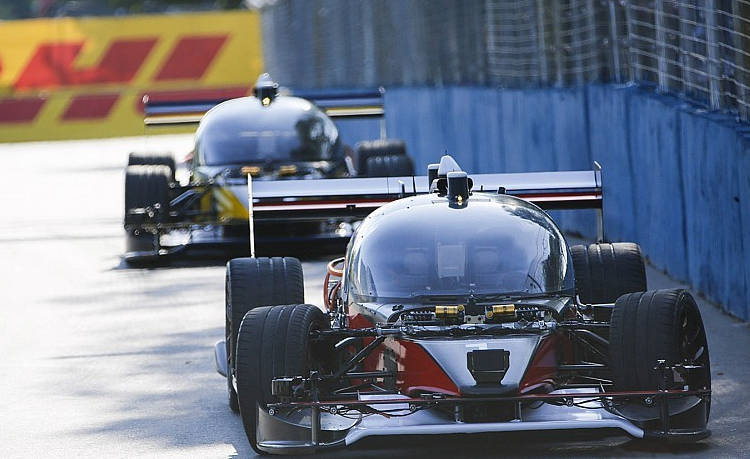 Après la Formule 1, la Formule E pour des compétitions de voitures autonomes !