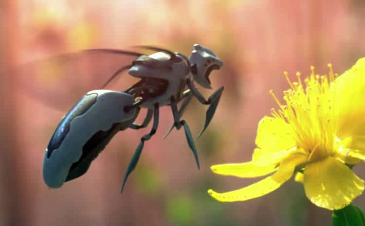 Des robots abeille ou abeilloïdes autonomes et intelligentes dans la nature ?