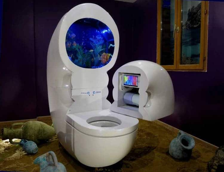 objet connecté WC aquarium objet connecté bipod Un jardin d’intérieur basé sur l’aquaponie avec Grove Labs
