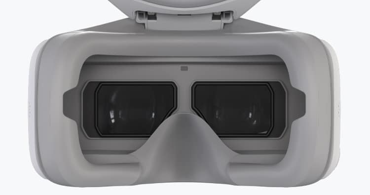 casque drone FPV DJI-4 Un casque comme si vous regardiez un écran de 2 mètres, à 3 mètres de distance