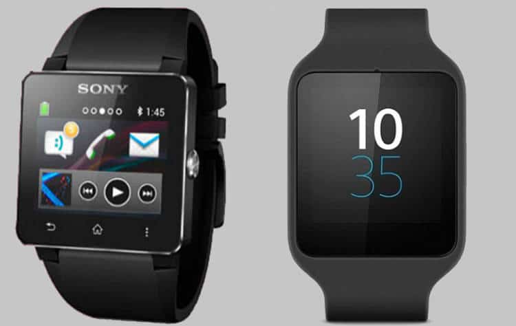 Taille et design la SmartWatch 3 de Sony