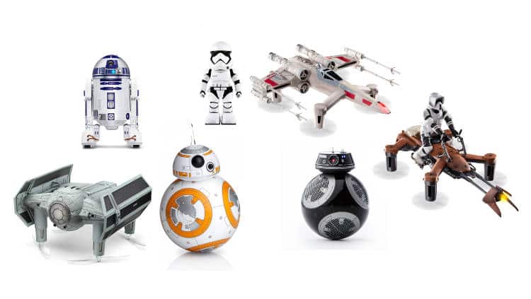 Top drones et robots Star Wars pour Noël 2017