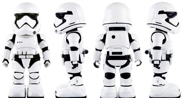 Pour Noël, le robot patrouilleur Stormtrooper de la marque UBTECH