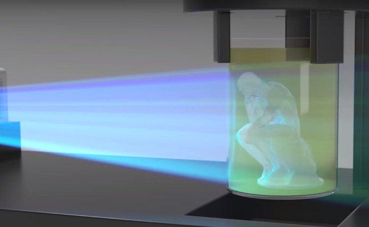 Imprimer en 3D avec un vidéoprojecteur : c’est possible !