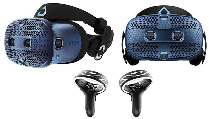 Htc Vive Cosmos : Manetes et Casque