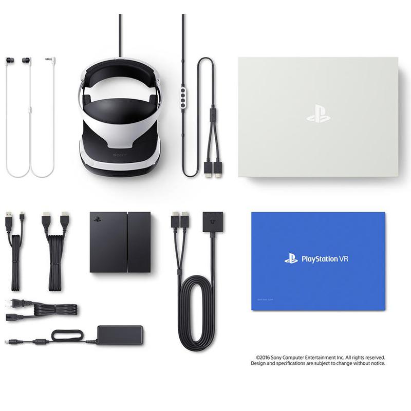 Pack Playstation VR et ses accessoires