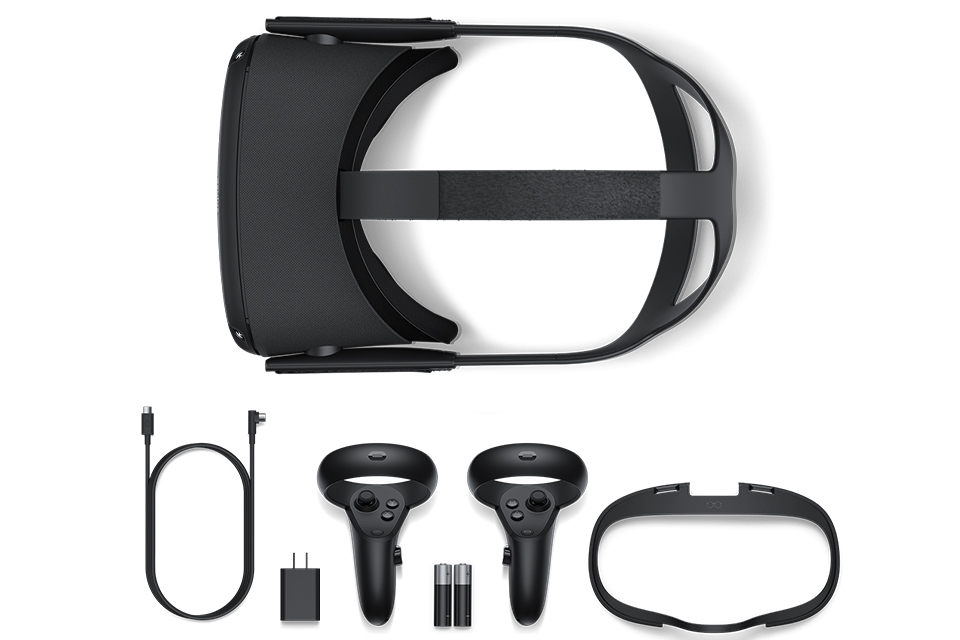 Pack Oculus quest et ses accesssoires